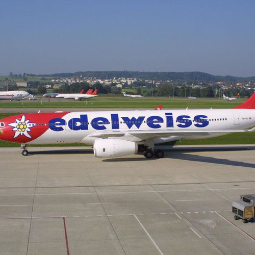 Edelweiss Air (Эдельвейс Эйр) Самолет 1