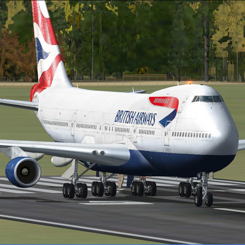 British Airways (Бритиш Эйрвейс) Самолет 1