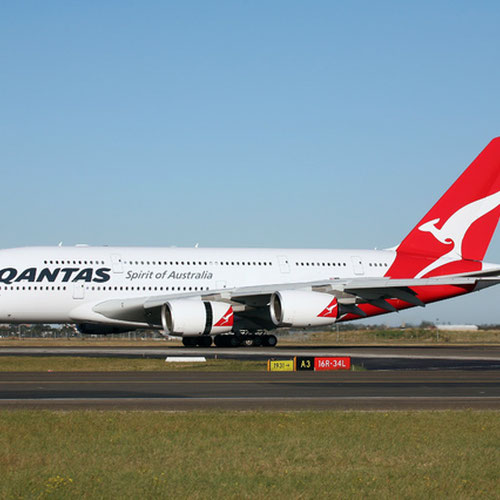 Qantas (Квонтас) Самолет 6