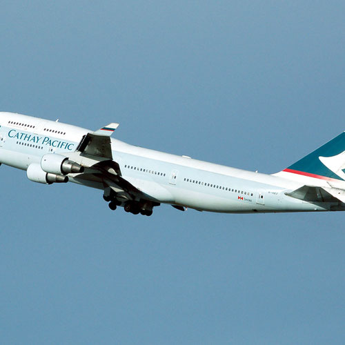 Cathay Pacific (Катей Пасифик) Самолет 3