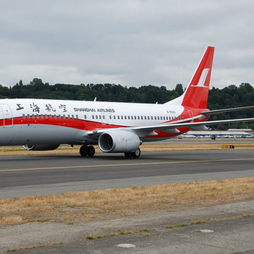 Shanghai Airlines (Шанхай Эйрлайнc) Самолет 3