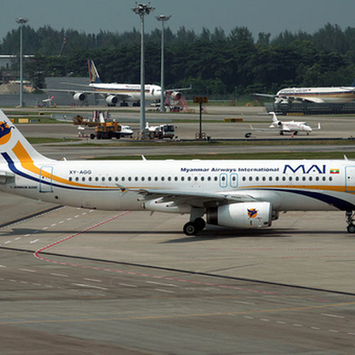 Myanmar Airways International (Мьянма Эйрвейс) Самолет 3