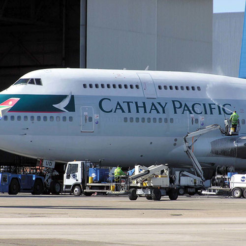 Cathay Pacific (Катей Пасифик) Самолет 1