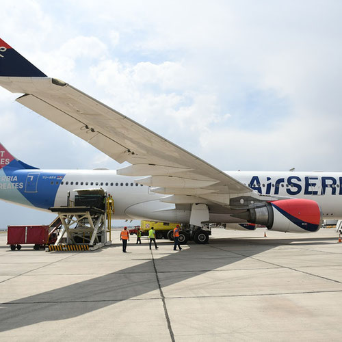 Эйр Сербия (Air Serbia) Самолет 3