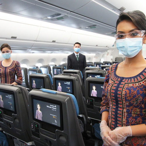 Singapore Airlines (Сингапур Эйрлайнс) Самолет 10