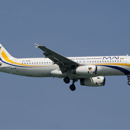 Myanmar Airways International (Мьянма Эйрвейс) Самолет 1