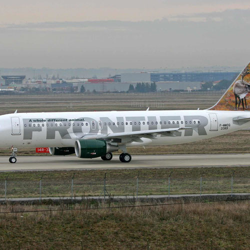 Frontier Airlines (Фронтиер Эйрлайнс) Самолет 4