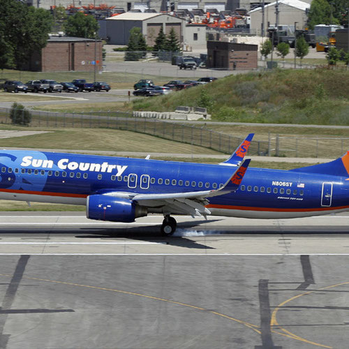 Sun Country Airlines (Сан Кантри Эйрлайнс) Самолет 3