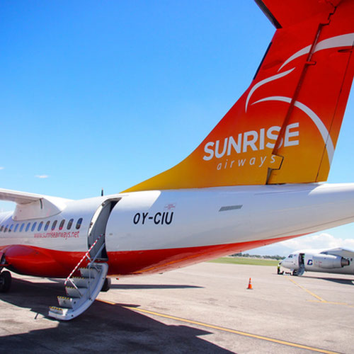 Sunrise Airways (Санрайз Эйрвейс) Самолет 3
