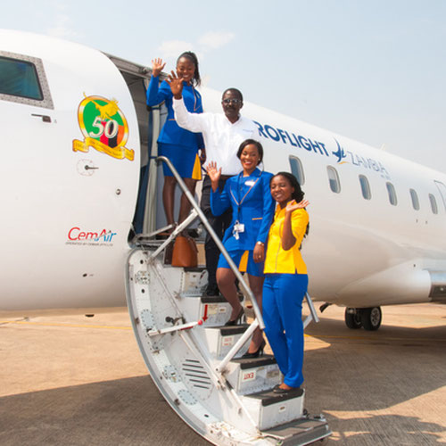 Proflight Zambia (Профлайт Замбия) Самолет 3
