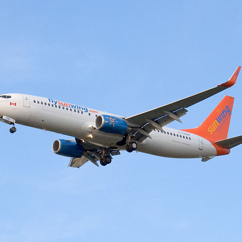 Sunwing Airlines (Санвинг Эйрлайнc) Самолет 3