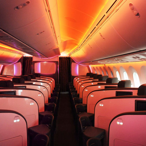 Virgin Atlantic (Вёджин Атлантик) Самолет 12