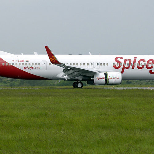 SpiceJet (СпайсДжет) Самолет 1