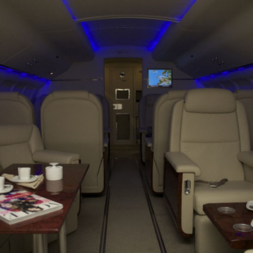 European Air Charter (Юропиан Эйр Чартер) Самолет 1