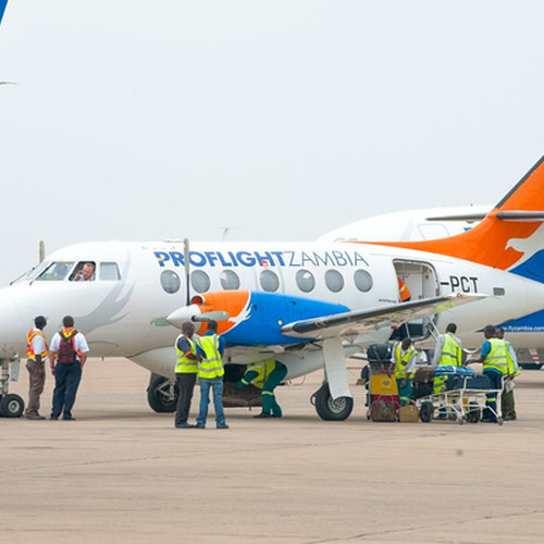 Proflight Zambia (Профлайт Замбия) Самолет 9