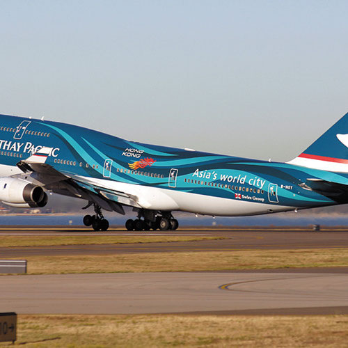 Cathay Pacific (Катей Пасифик) Самолет 2