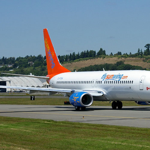 Sunwing Airlines (Санвинг Эйрлайнc) Самолет 1