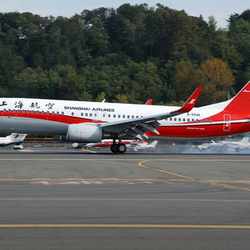 Shanghai Airlines (Шанхай Эйрлайнc) Самолет 5