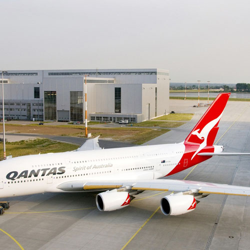 Qantas (Квонтас) Самолет 2