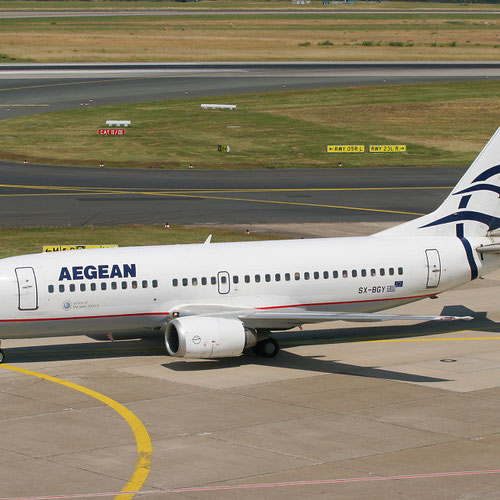 Aegean Airlines (Эгейские Авиалинии) Самолет 2