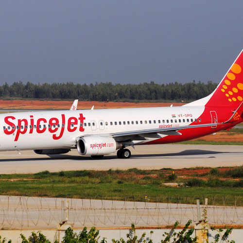 SpiceJet (СпайсДжет) Самолет 2