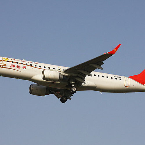 Tianjin Airlines (Тяньцзинь Эйрлайнс) Самолет 2