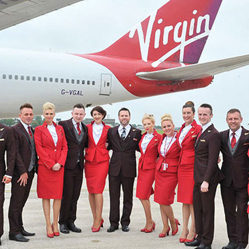 Virgin Atlantic (Вёджин Атлантик) Самолет 9