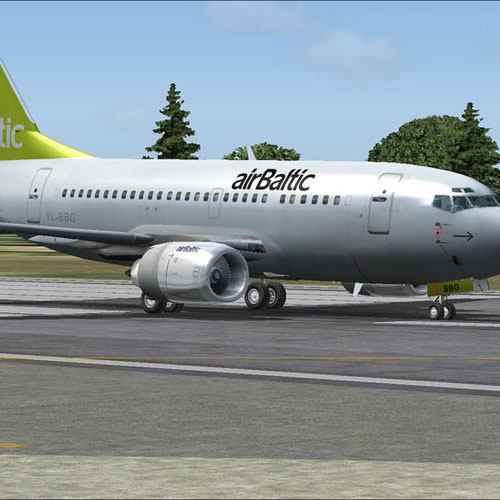 AirBaltic (ЭйрБалтик) Самолет 8