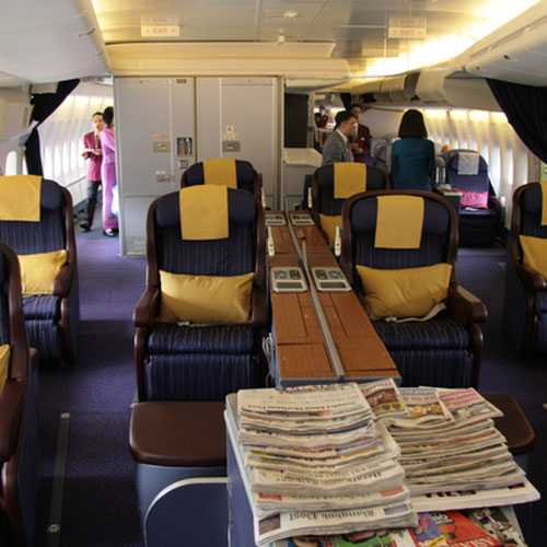 Thai Airways (Тай Эйрвейс) Самолет 4