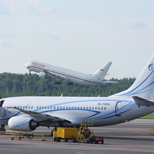 Газпромавиа (Gazpromavia) Самолет 2