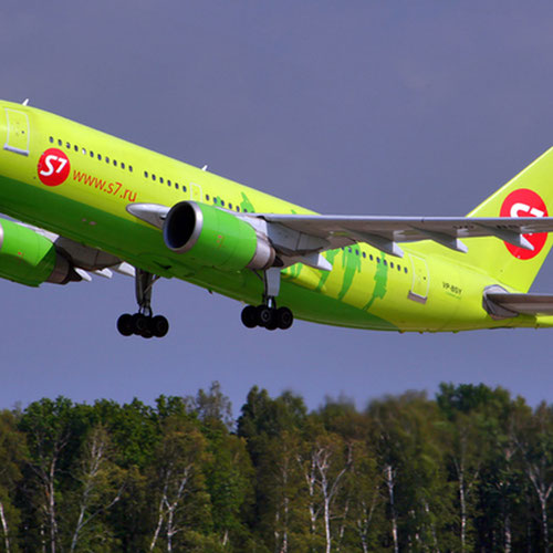 Эс Севен Эйрлайнс (S7 Airlines) Самолет 1